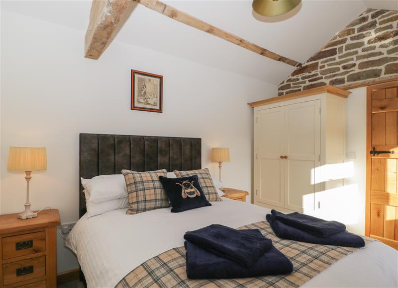 This is the bedroom at Keepers Barn, Bromyard