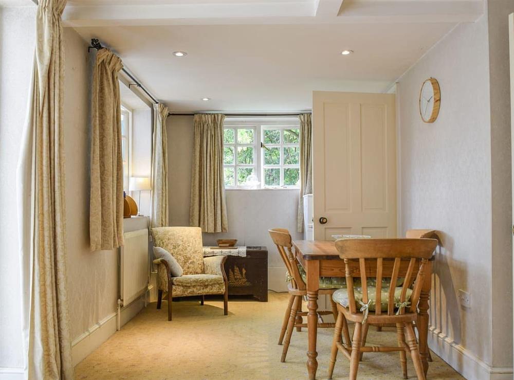 Living room/dining room at Keepers Cottage Annexe in North Luffenham, near Oakham, Leicestershire