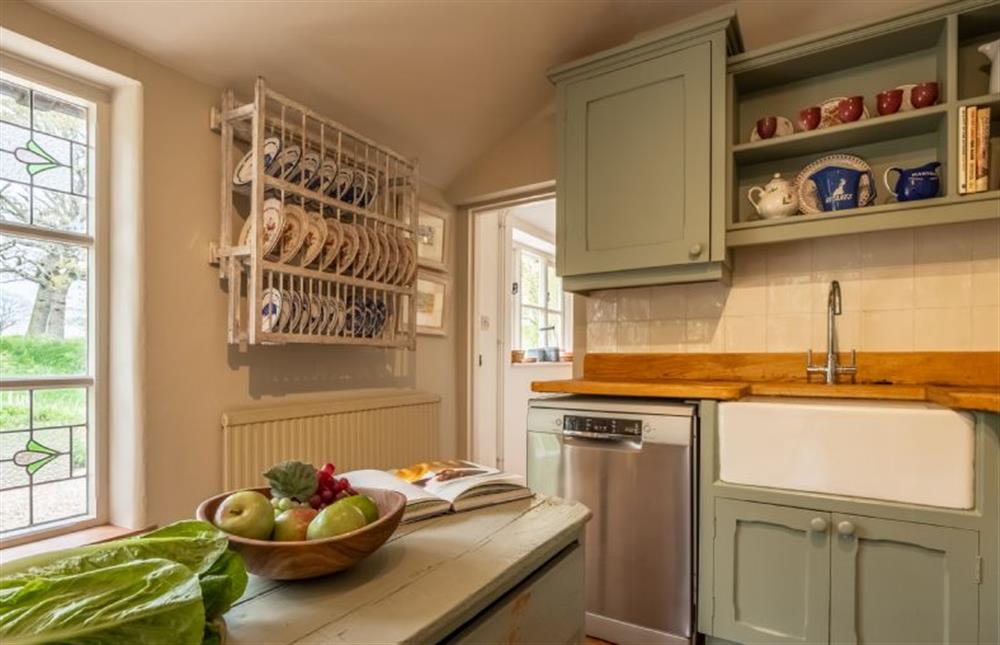 The well-equipped kitchen  at Keepers Cottage, Aylsham