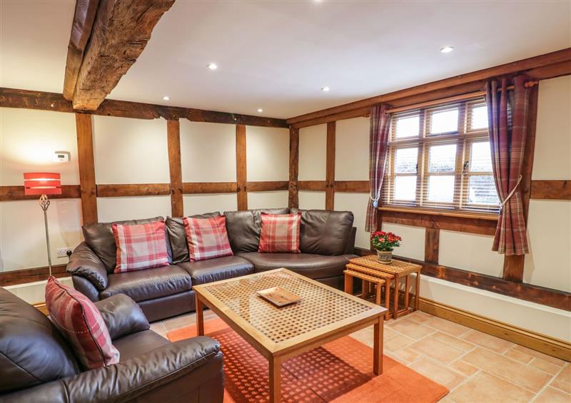 This is the living room at Keepers Cottage, Burrington near Leintwardine