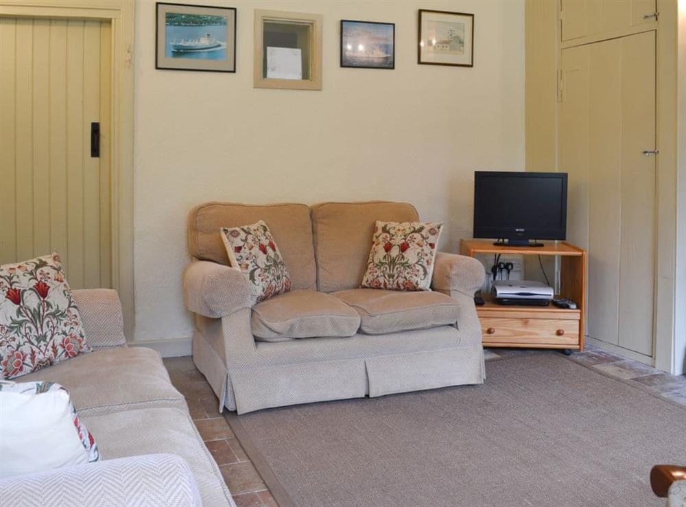 Comfortable living room at Keepers Cottage in East Beckham, near Sheringham, Norfolk