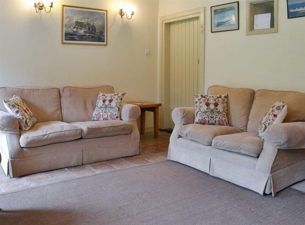 Cosy and welcoming living room at Keepers Cottage in East Beckham, near Sheringham, Norfolk