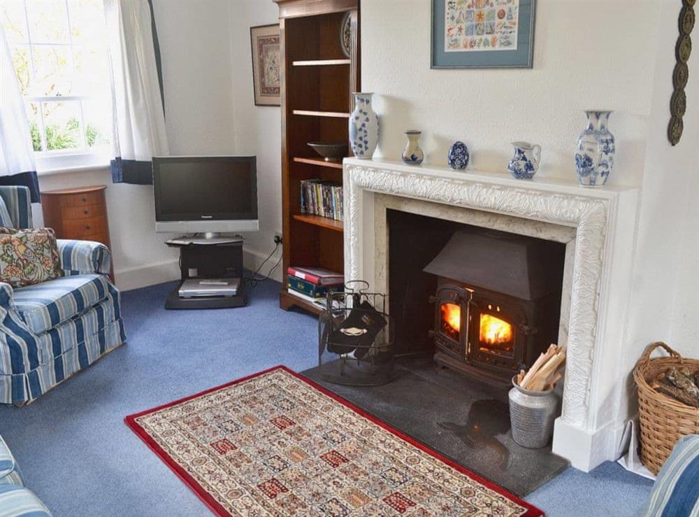 Living room at Keepers Cottage  in Mawnan Smith, Falmouth , Cornwall