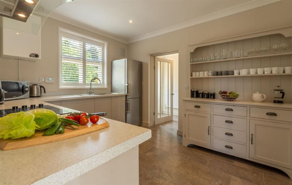 Modern and fully equipped kitchen at Keepers Cottage, Middleton