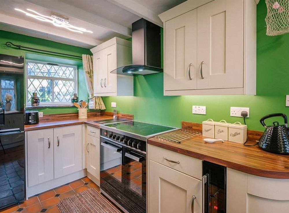 Kitchen at Keepers Cottage in Red Wharf Bay, Anglesey, Gwynedd