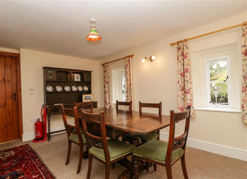 Dining room at Keepers Cottage, Shobdon
