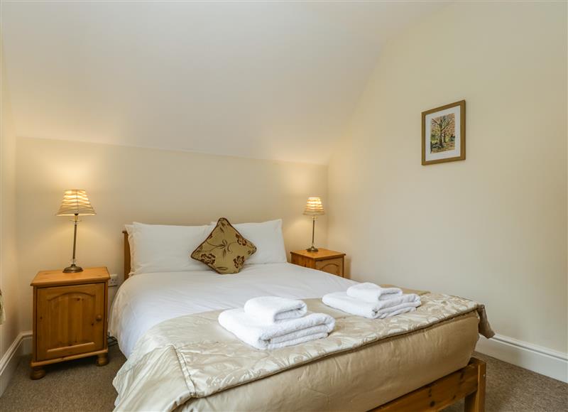 One of the bedrooms at Keepers Cottage, Shobdon