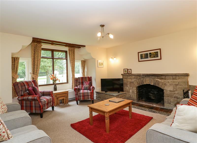The living room at Keepers Cottage, Shobdon