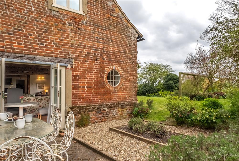 Perfect place to enjoy a morning coffee or al-fresco dinner at Keepers Cottage, Wolterton