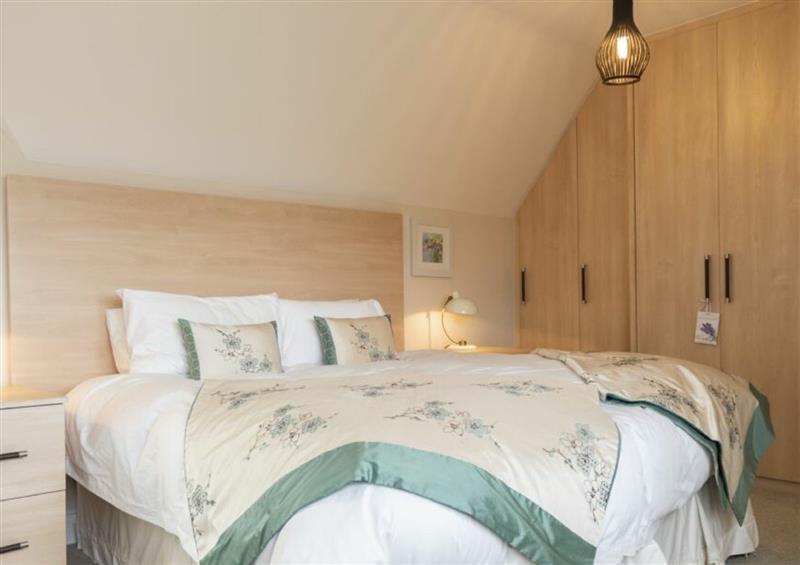 One of the bedrooms at Keepers View, bamburgh