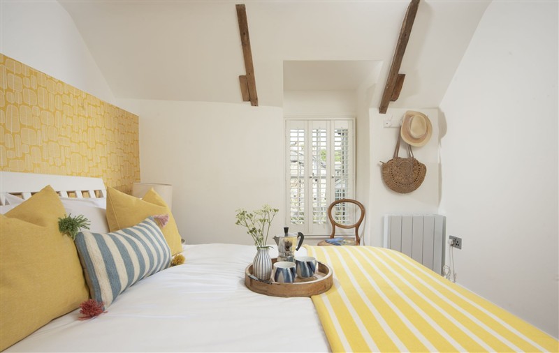 A photo of the bedroom at Keigwin Cottage, Cornwall