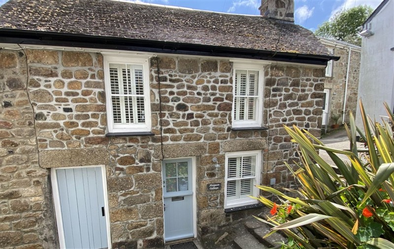 The setting of Keigwin Cottage at Keigwin Cottage, Cornwall
