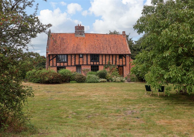 This is the garden at Keirs Cottage, Beccles