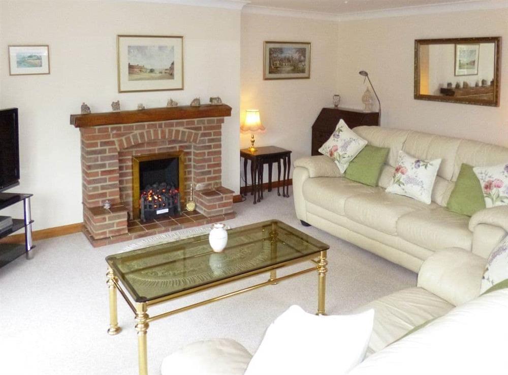 Attractive living room at Keith Cottage in Sway, near Lymington, Hampshire