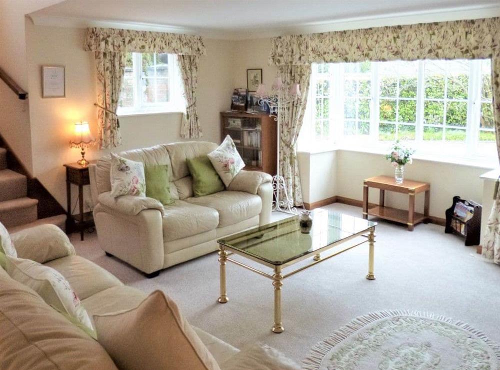 Inviting living room at Keith Cottage in Sway, near Lymington, Hampshire