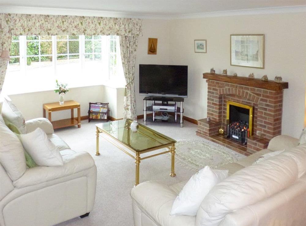 Welcoming living room at Keith Cottage in Sway, near Lymington, Hampshire