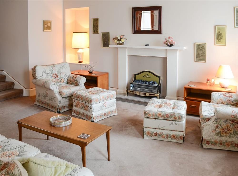 Living room at Keith House in Thurso, Highlands, Caithness