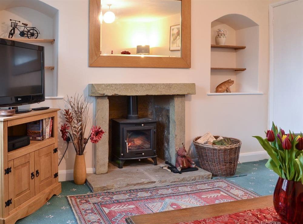 Living room at Keldholme Cottage in Keldholme, near Kirkbymoorside, Yorkshire, North Yorkshire
