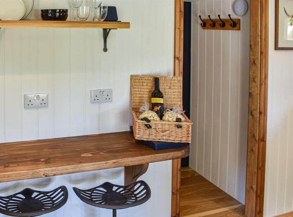 Open plan living space (photo 2) at Keldholme Shepherds Hut in Keldholme, near Kirkbymoorside, North Yorkshire