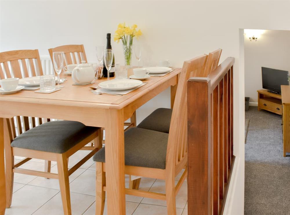 Dining Area at Kelia Cottage in Kirby Hill, North Yorkshire