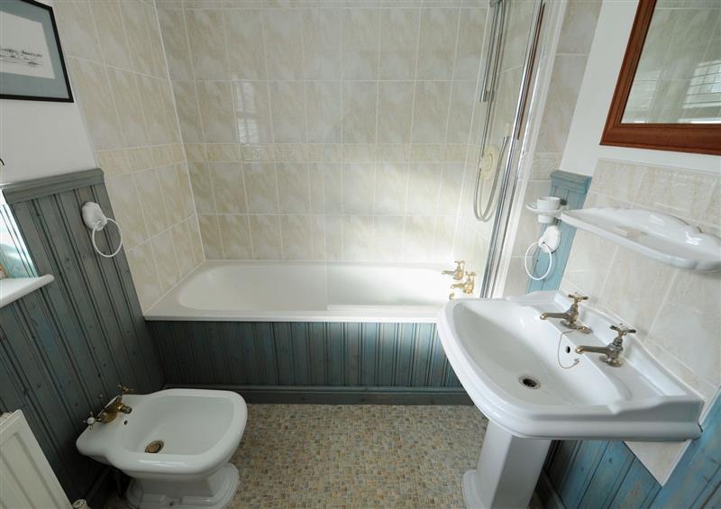 The bathroom at Kelly Bray, Lyme Regis