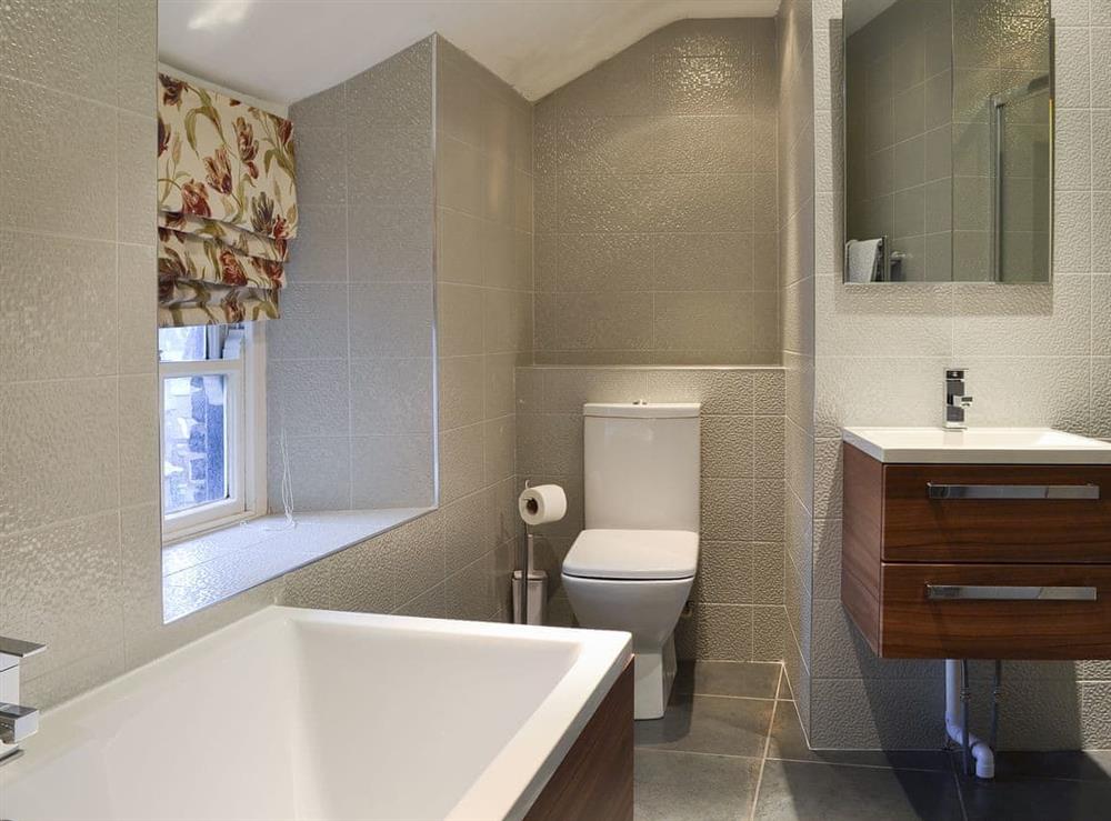 Stylish contemporary bathroom at Kelsick Heights in Ambleside, Cumbria