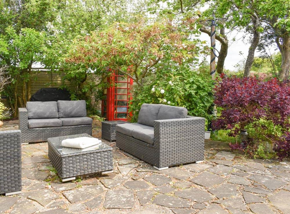 Outdoor area at Kennelmans in Sopley, near Christchurch, Hampshire