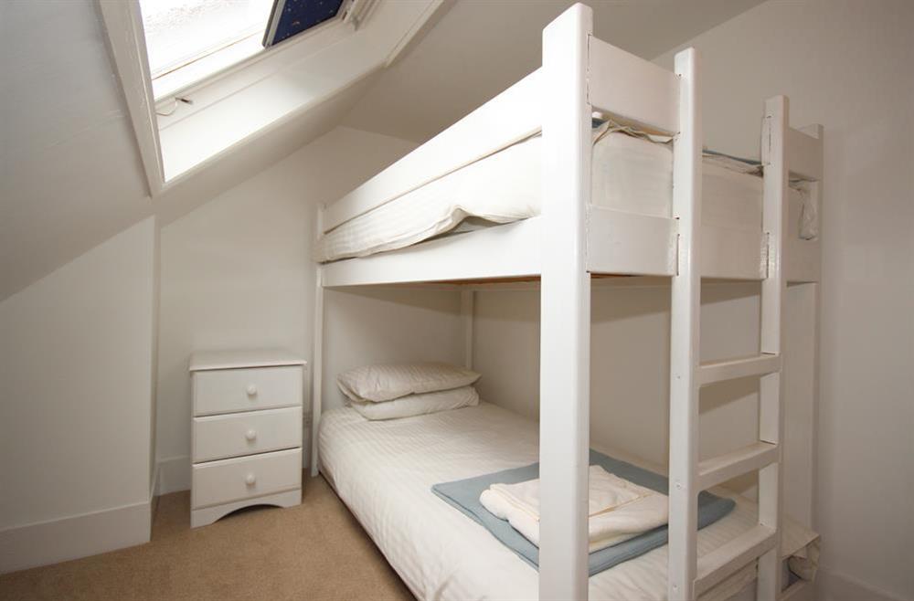 Bunk bedded room (second floor) at Kennford in Coronation Road, Salcombe