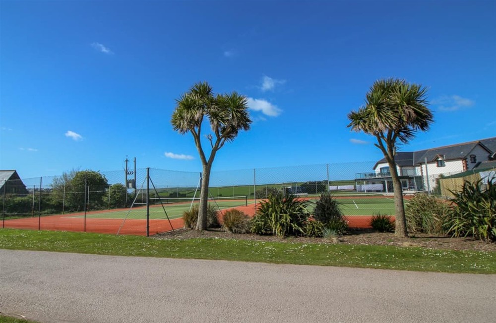 Tennis court (photo 2) at Kensa Toll in Rock and Polzeath, Cornwall