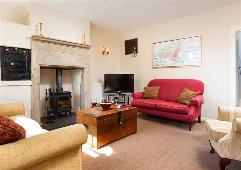 Relax in the living area at Kent Cottage, Lorton