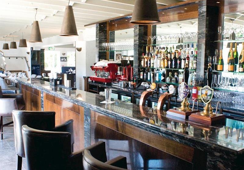 The Coach House Bar at Kentisbury Grange Country Park in Devon, South West of England