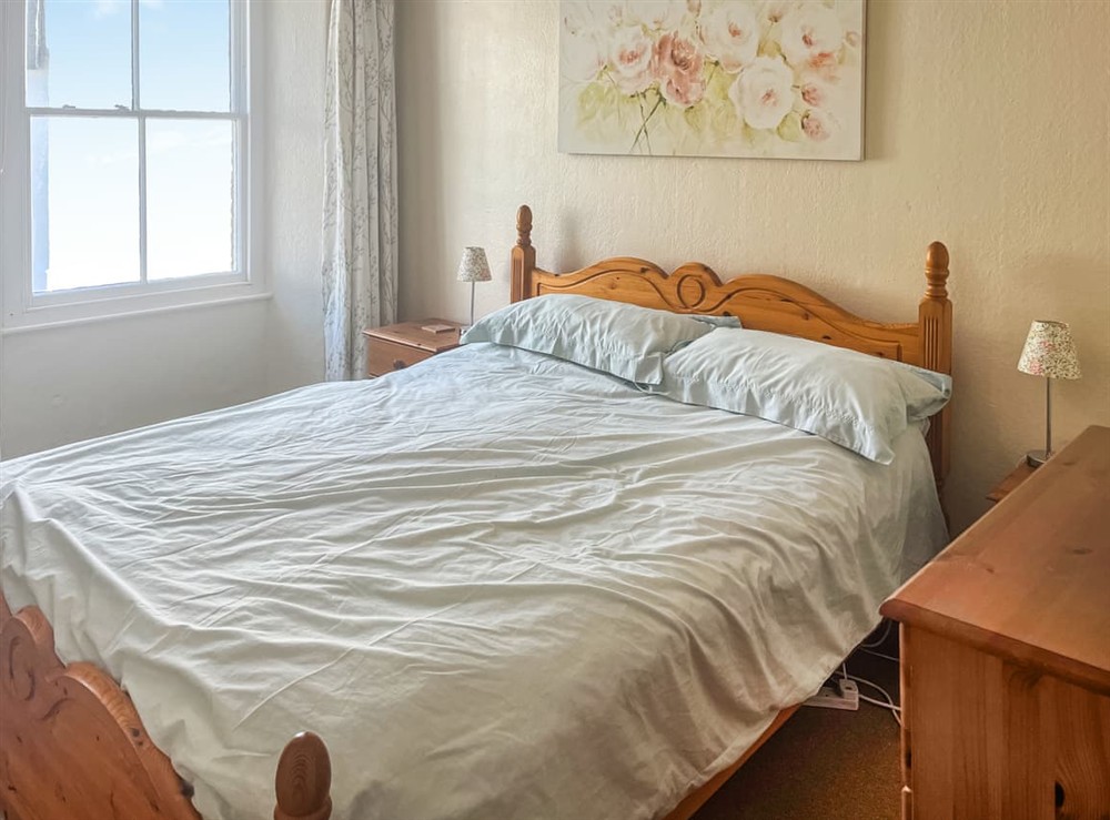 Double bedroom at Kenwith Cottage in Looe, Cornwall