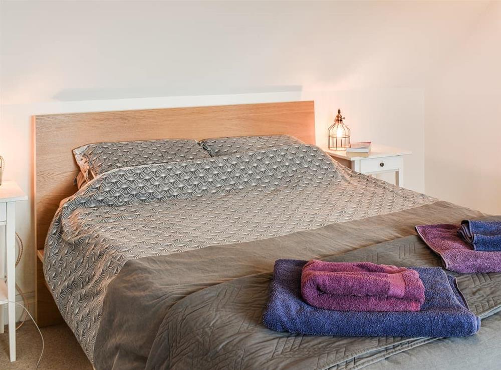 Double bedroom at Kerensa Cottage in St Agnes, Cornwall