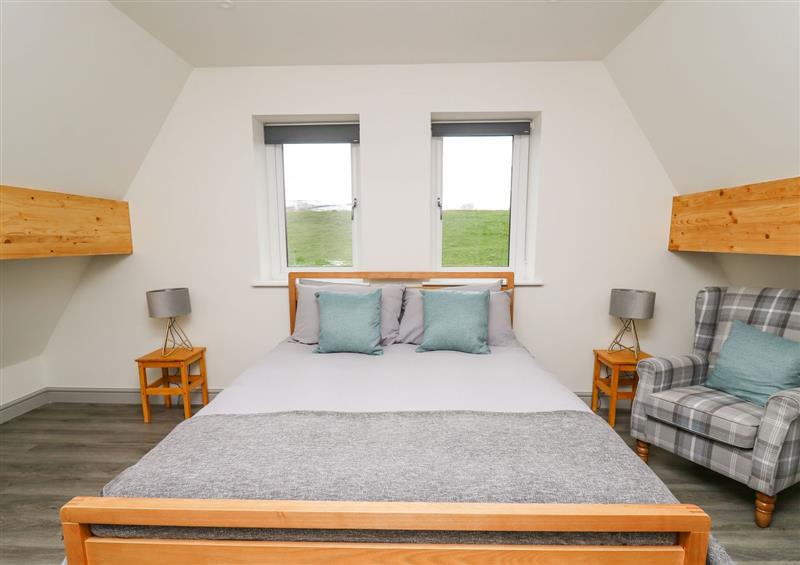 One of the bedrooms at Kerry Hill, Llanyre near Llandrindod Wells