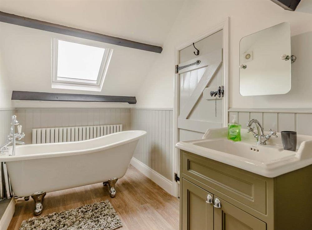 First floor bathroom at Kerysey Cleugh Bridge Cottage in Kielder, Northumberland