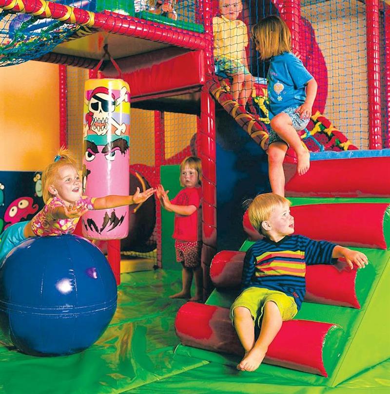 Soft play area for under 5’s at Kessingland Beach in Lowestoft, Suffolk