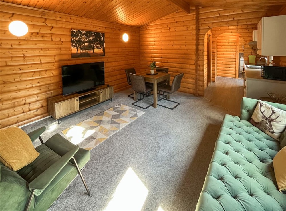 Living area (photo 2) at Kestrel Lodge in Kenwick, near Louth, Lincolnshire