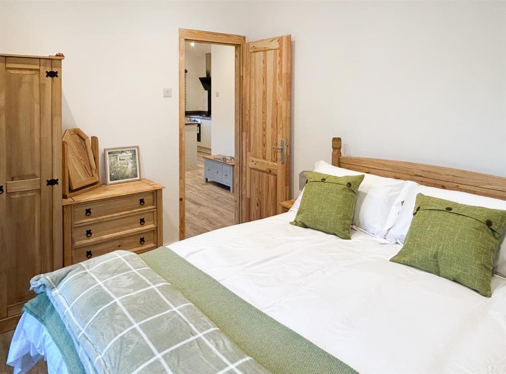 Double bedroom at Kestrel Lodge in Little Witley, near Worcester, Worcestershire