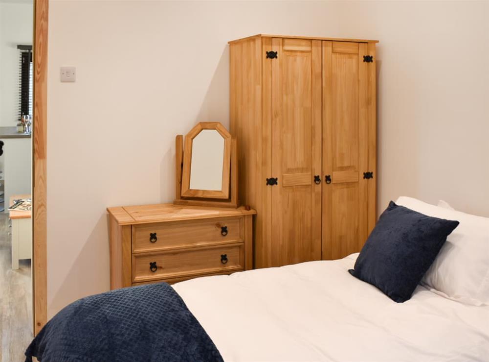 Twin bedroom at Kestrel Lodge in Little Witley, near Worcester, Worcestershire