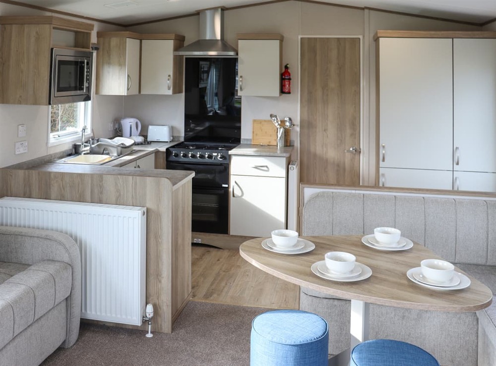 Open plan living space at Keswick 8 in Narberth, Dyfed