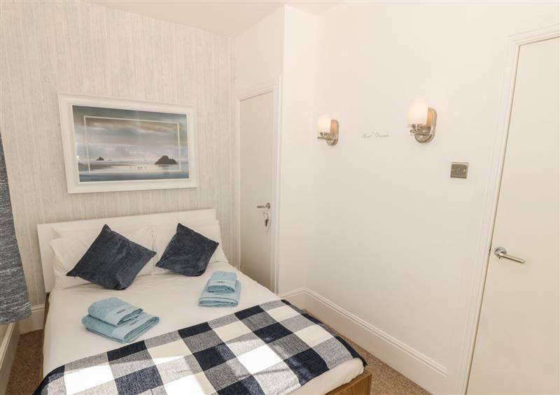 One of the bedrooms at Ketch Cottage, Trearddur Bay