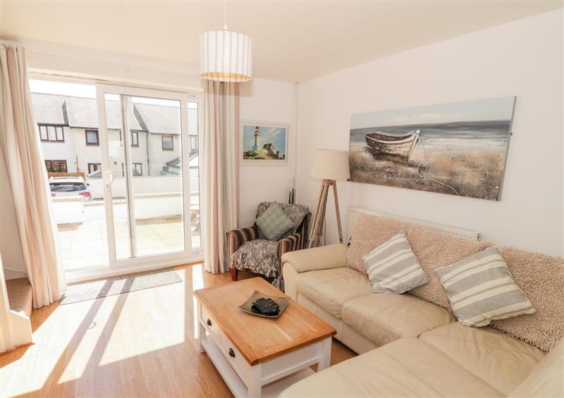 Relax in the living area at Ketch Cottage, Trearddur Bay