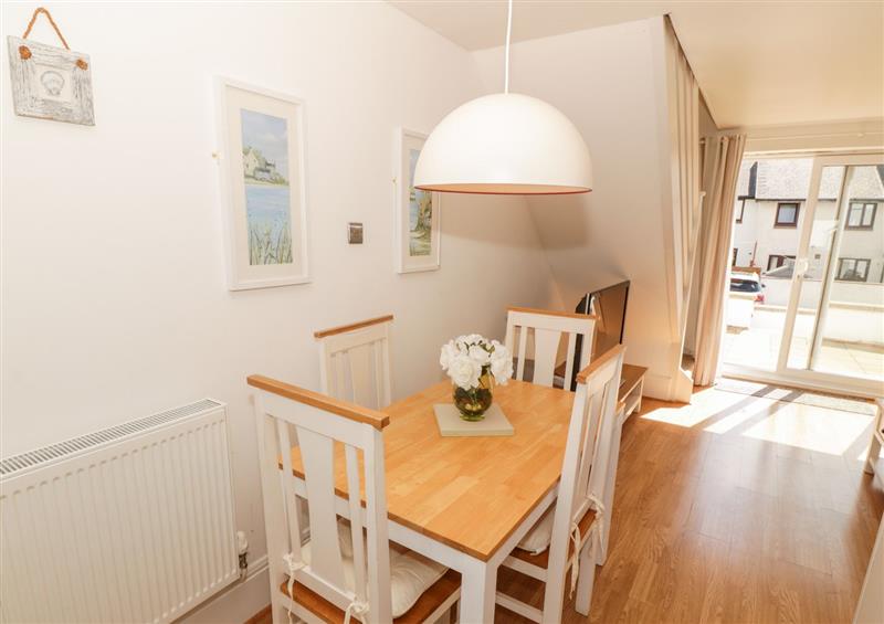 The dining room at Ketch Cottage, Trearddur Bay