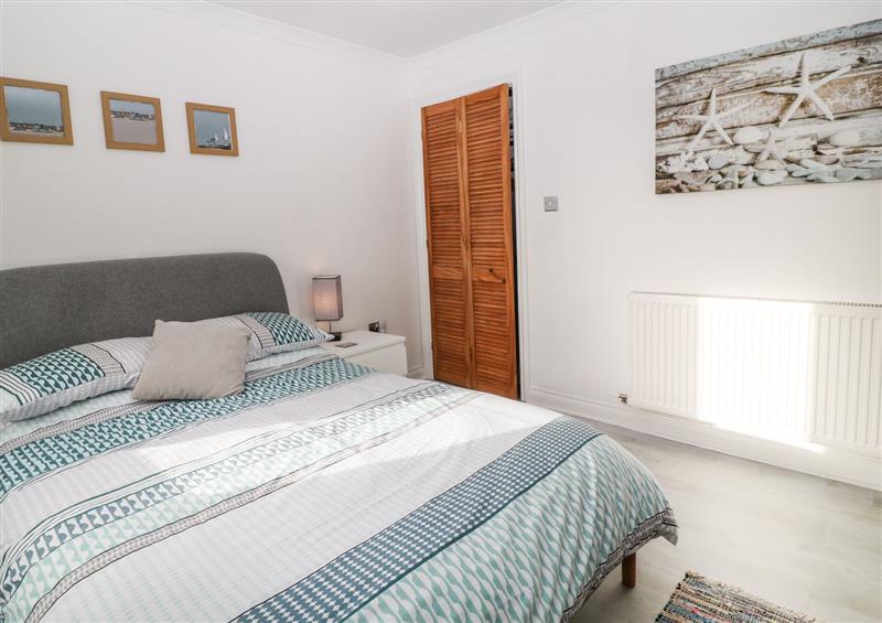 This is a bedroom at Keveral Bay Cottage, Seaton