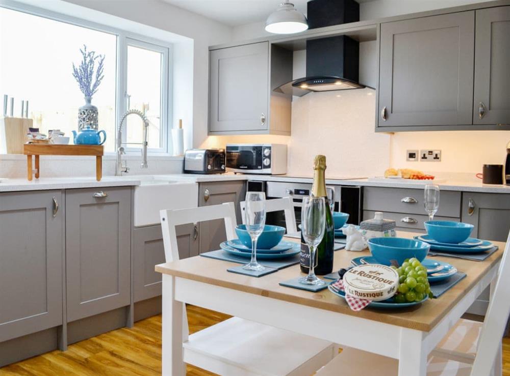 Delightful farmhouse style kitchen/dining area at Key to the Esk in Longtown, near Carlisle, Cumbria