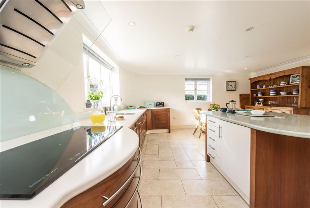 State of the art kitchen and breakfast room at Kiddles House, Piddletrenthide, nr Dorchester