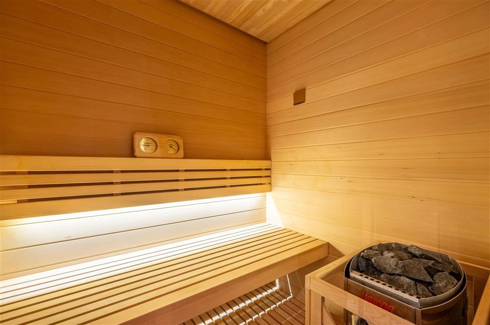 Unwind in the traditional finnish sauna