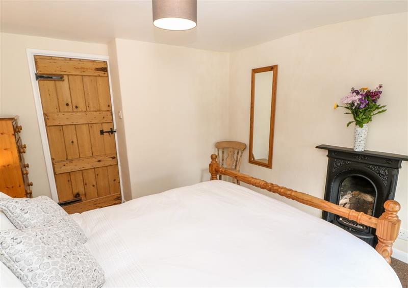 One of the bedrooms at Kidsty Cottage, Shap
