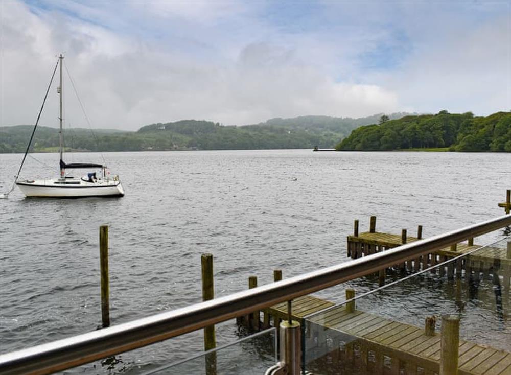 View at Kiernan Boat House in Bowness-on-Windermere, Cumbria