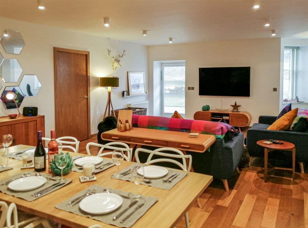 Dining Area at Kilbowie Retreat in Oban, Argyll